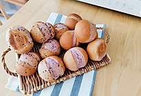 紫薯黑芝麻面包球（紫薯法国球）的做法