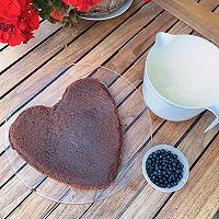 kladdkaka 可可蛋糕配蓝莓奶油的做法图解11