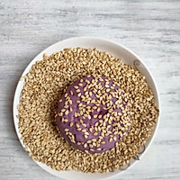 奶香紫薯芝麻糯米饼的做法图解9