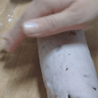 紫薯蔓越莓吐司的做法图解9