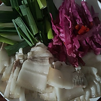 盐白菜的回锅肉的做法图解1