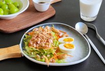 #挪威三文鱼#三文鱼蔬菜沙拉的做法