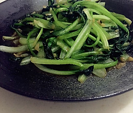 蒜蓉塔菜的做法