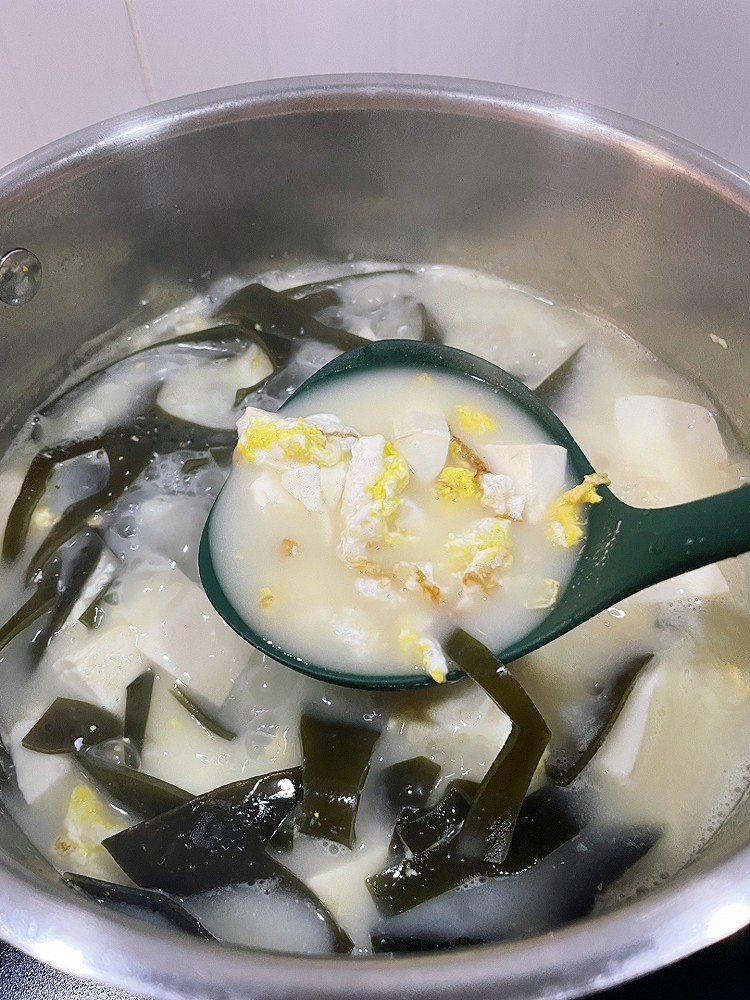 中国版海带豆腐汤的做法