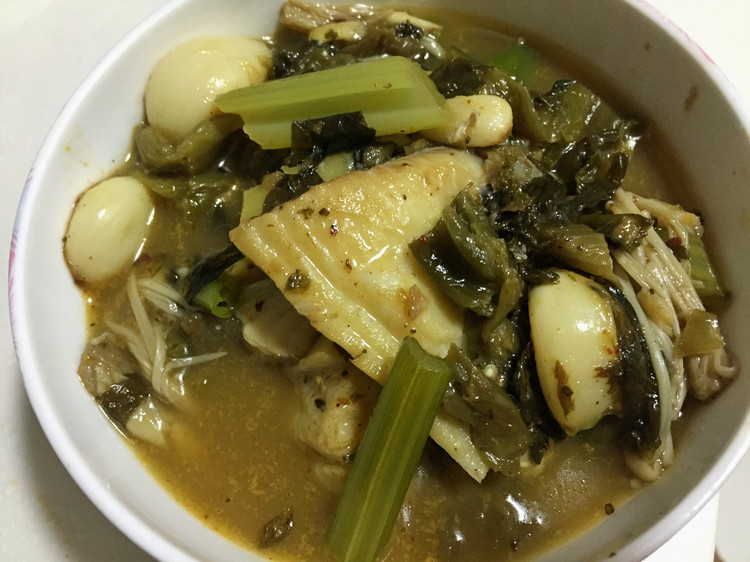 酸菜龙利鱼的做法