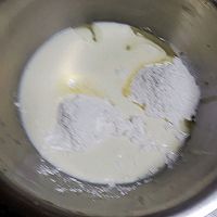 樱花奶黄冰皮月饼的做法图解9