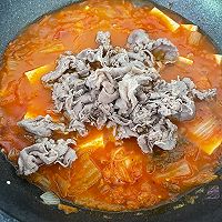 韩式泡菜肥牛汤的做法图解8