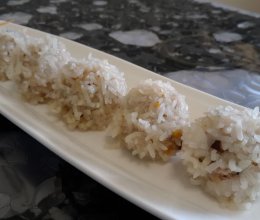 珍珠肉沫虾丁丸的做法