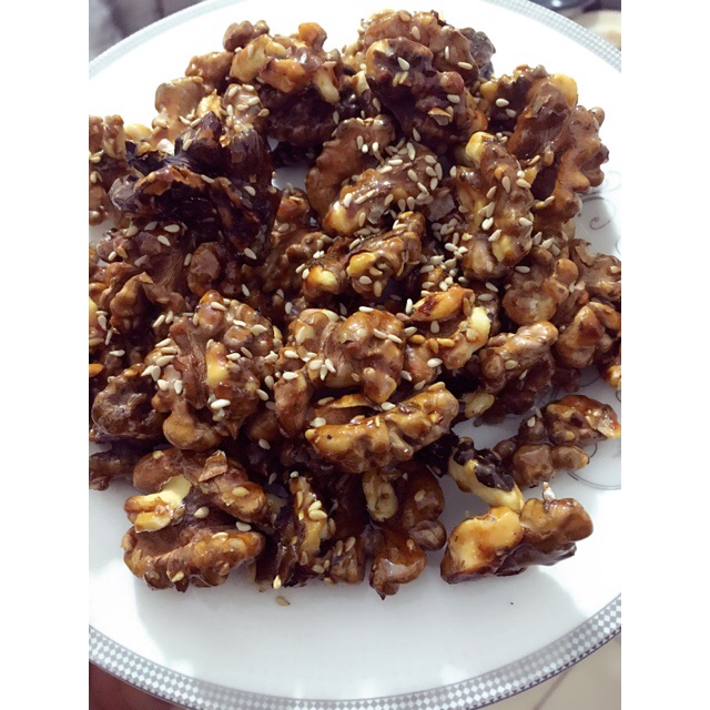 拔丝琥珀核桃仁