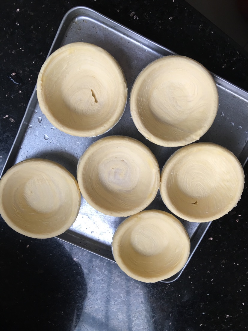 牛油葡式蛋挞 （小小个头 大大满足）的做法图解5