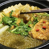 #米饭最强CP#立冬啦~泡椒酸菜咸鱼煲的做法图解19