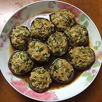 香菇塞肉的做法图解5