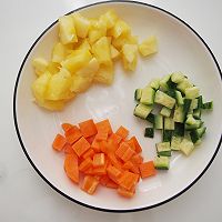 #精品菜谱挑战赛#五彩菠萝饭的做法图解6