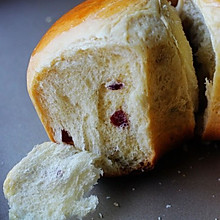 超软的蔓越莓面包用手撕着吃#长帝烘焙节#