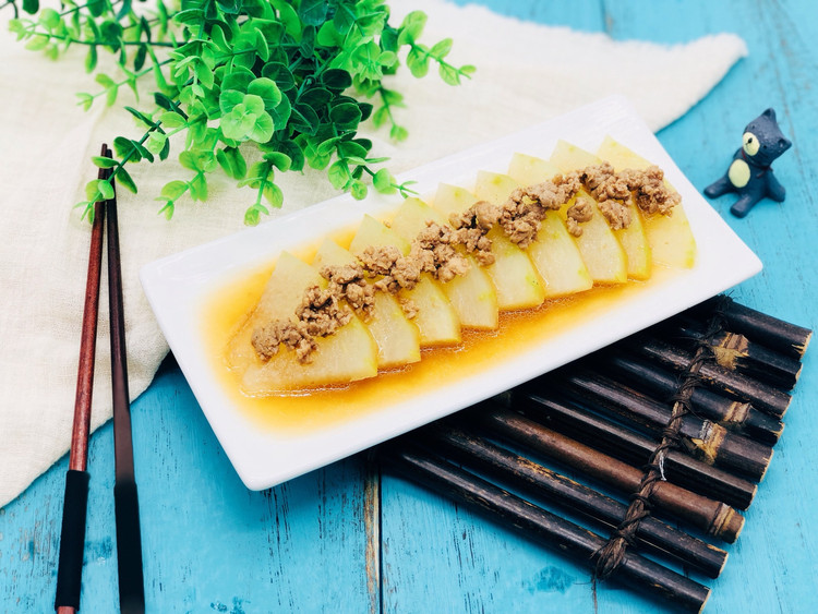 肉末蒸冬瓜的做法