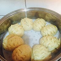 红糖刺猬馒头的做法图解5