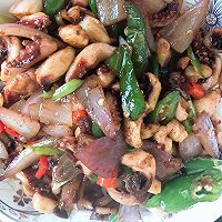 洋葱鱿鱼须的做法图解4