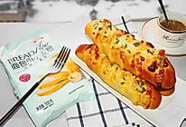 #金龙鱼精英100%烘焙大师赛-爱好组-高筋# 葱香奶酪面包的做法