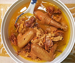 花胶虫草花炖鸡汤～滋补又美味的做法