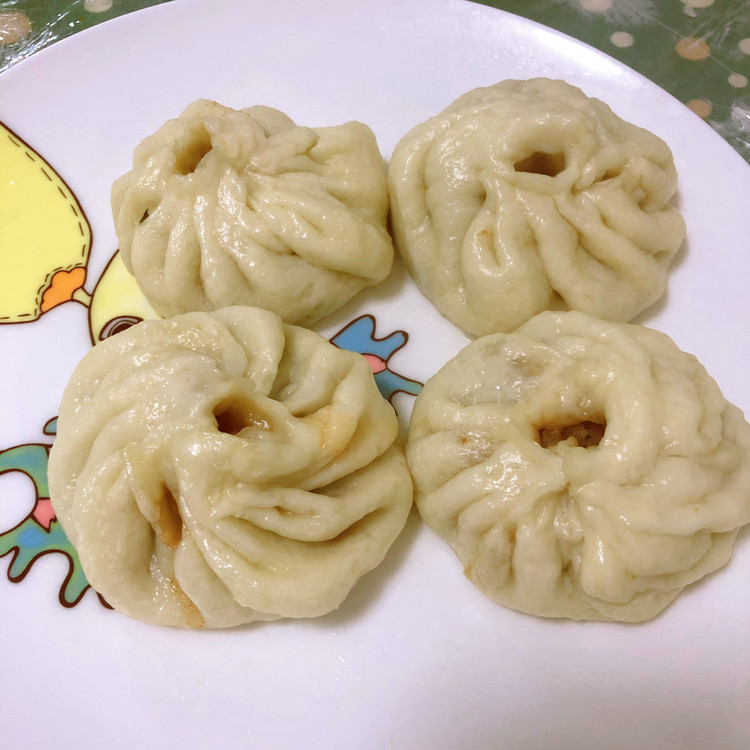 家庭版肉包的做法