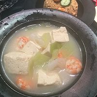 鲜虾豆腐浓汤的做法图解11