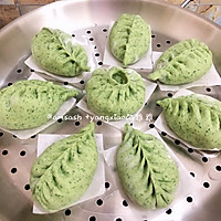 菠菜柳叶包子的做法图解11