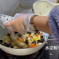 减肥减脂餐食谱 蘑菇白菜木耳小炒的做法图解6