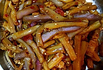 茄子炒肉的做法