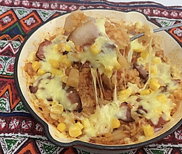 芝士焗饭-剩米饭大翻身的做法