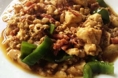 培根豆腐
