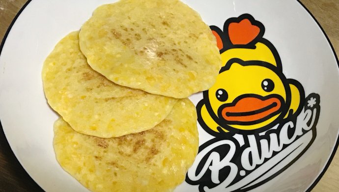 鲜玉米饼