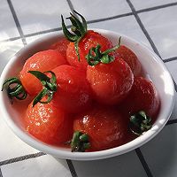 #冰箱剩余食材大改造#酸甜诱惑——蜜渍小番茄的做法图解6