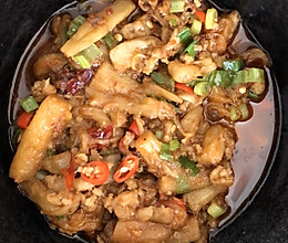 超下饭的肉沫茄子煲的做法