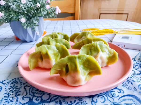 翡翠芹菜猪肉水饺