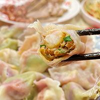 五彩鱼籽虾仁饺的做法图解11