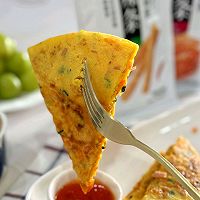 #寻味外婆乡 香满中秋宴#中餐厅虞书欣同款黑暗料理/辣条摊饼的做法图解6