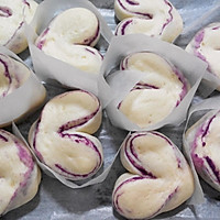 紫薯面包（ 情人节面包 ）——心紫薯于你的做法图解12