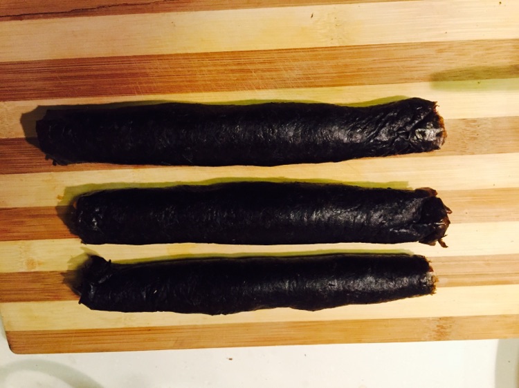 胡萝卜鸡肉海苔卷的做法图解4