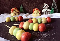 猪肉虾仁馅的~雪人包子和糖葫芦小馒头#柏翠辅食节-冬季辅食#的做法