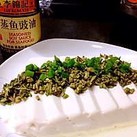 香椿蒸豆腐的做法图解4