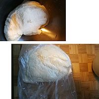 南瓜奶酪面包（中种）的做法图解2