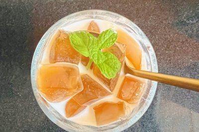 红糖撞奶（超级超级简单的哦）