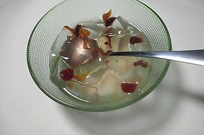 夏日冷饮-蔓越莓白凉粉