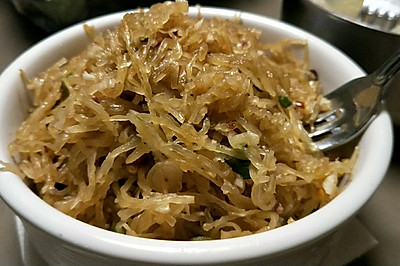 Spaghetti Squash Salad/凉拌意面瓜丝