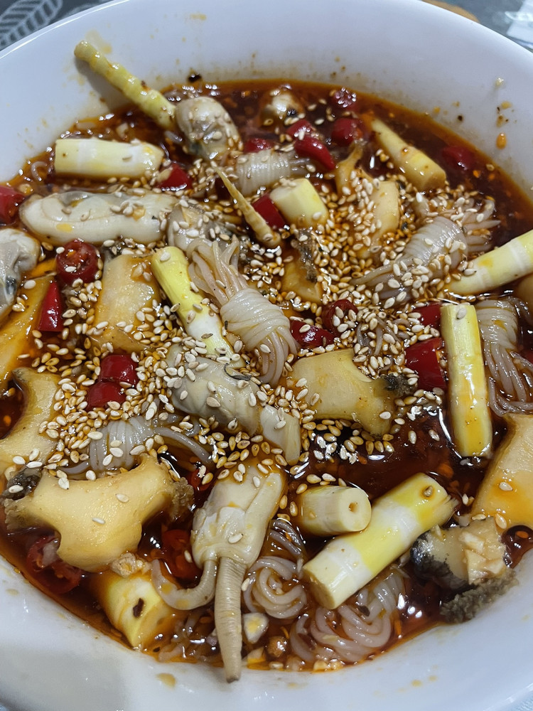捞汁小海鲜的做法