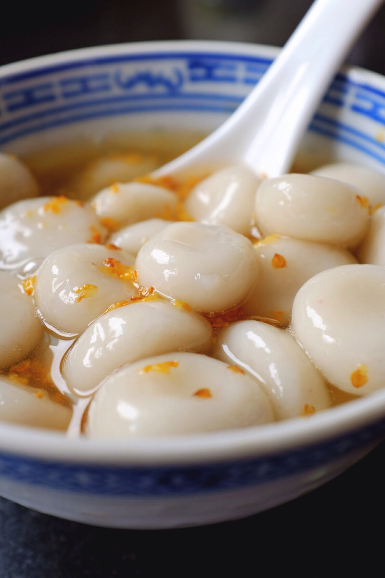 桂花粉圆的做法