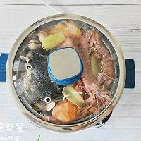 #晒出你的团圆大餐#鲜到掉眉毛的海鲜&海鲜粥的做法图解4