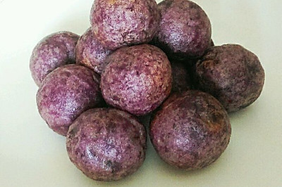 【周太甜点】—紫芋丸子