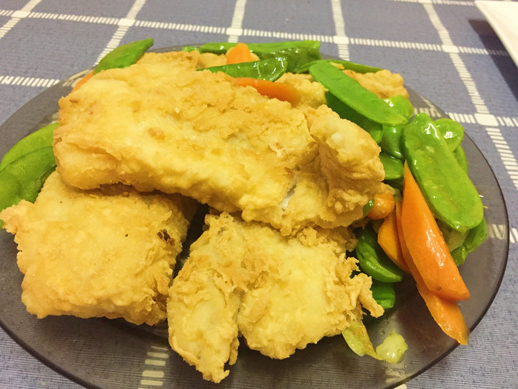 酥炸鳕鱼的做法