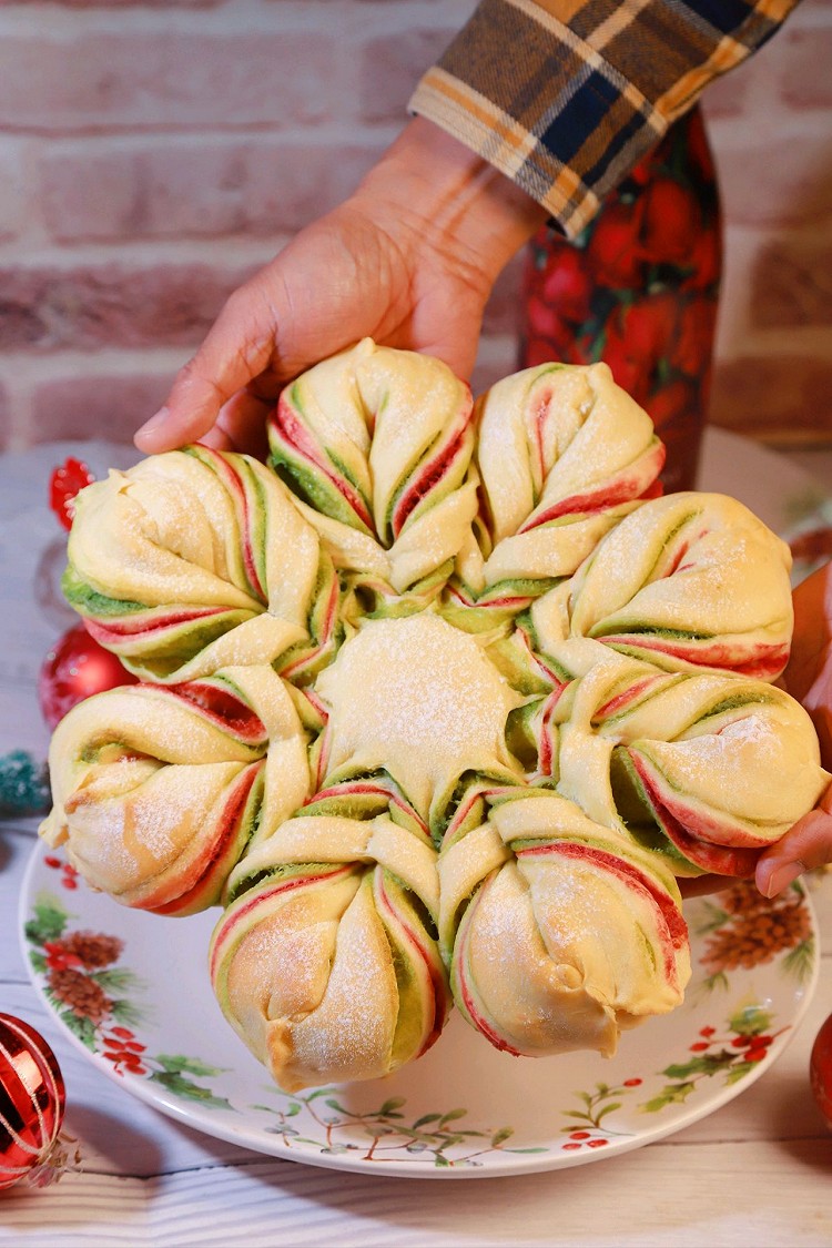 雪花面包的做法